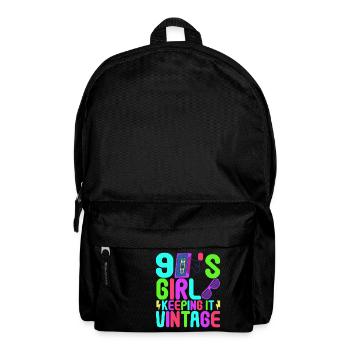 Fête des années 90 années 90 - Sac à dos - noir - Devant