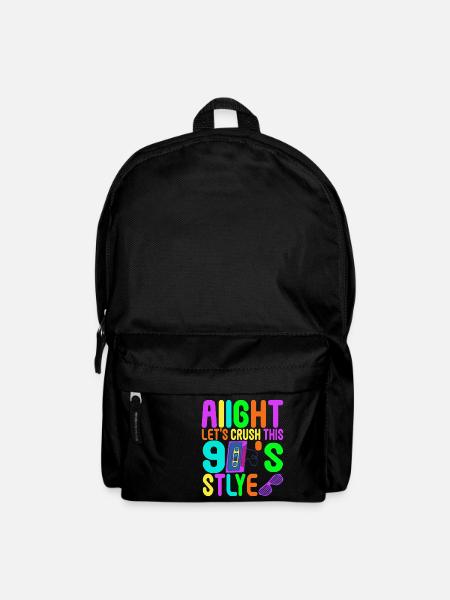 90er Party 90er Jahre - Rucksack - Schwarz