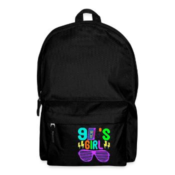 90er Party 90er Jahre - Rucksack - Schwarz - Vorne