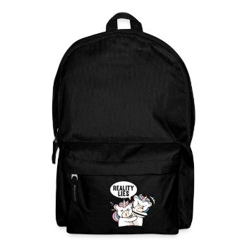 Unicorn Funny Sayings Sarcasm - Backpack - black - Front
