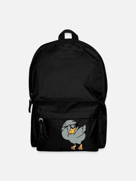 Dabbing Party Entenküken cool - Rucksack - Schwarz