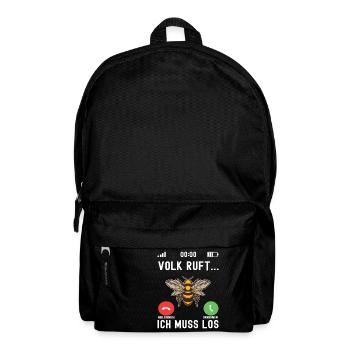 Imker Imkerei Bienenzüchter - Rucksack - Schwarz - Vorne
