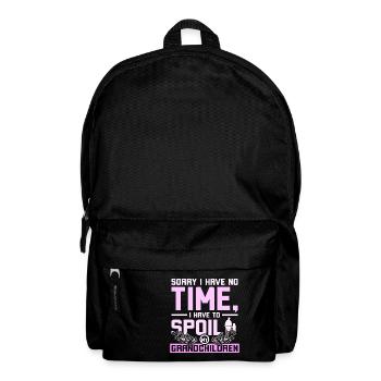 Grandma spoil grandchildren - Backpack - black - Front