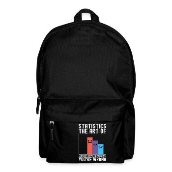 Professeur de mathématiques Mathématiques - Sac à dos - noir - Devant