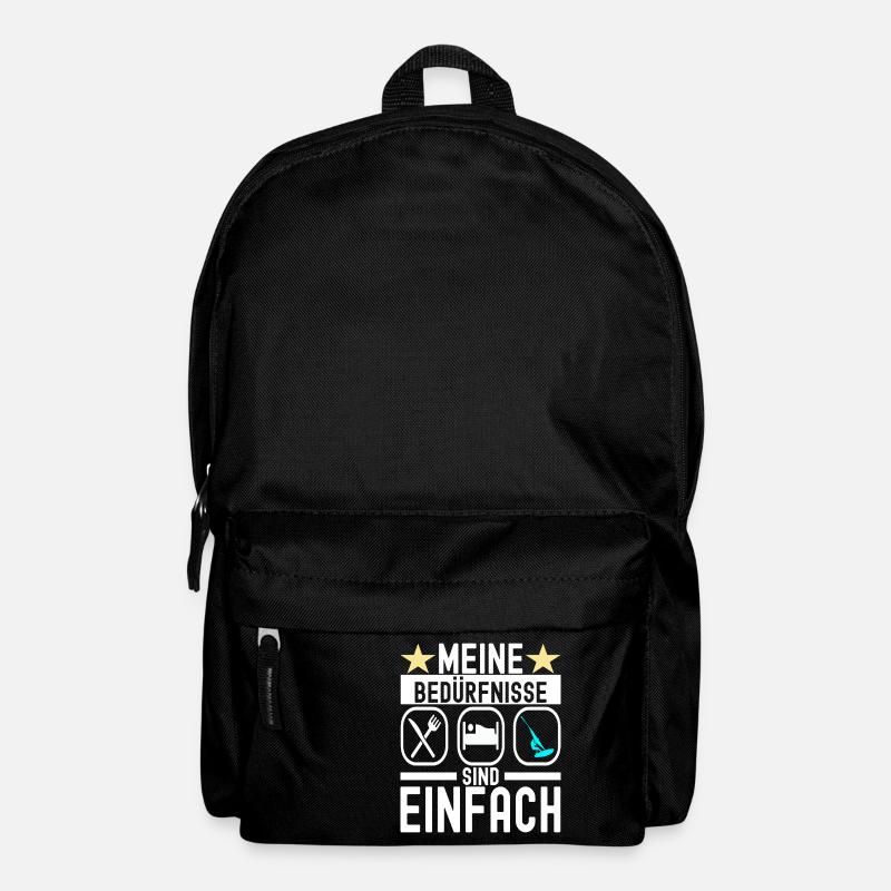 Windsurfing Windsurfen - Rucksack - Schwarz