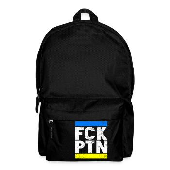 FCK PTN - Backpack - black - Front