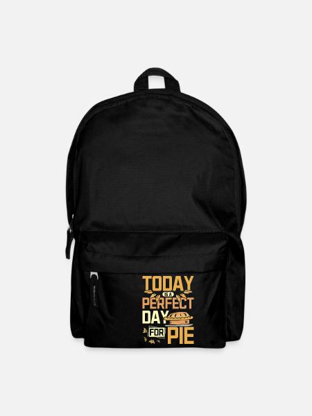 Today is a perfekt day for pie - Rucksack - Schwarz
