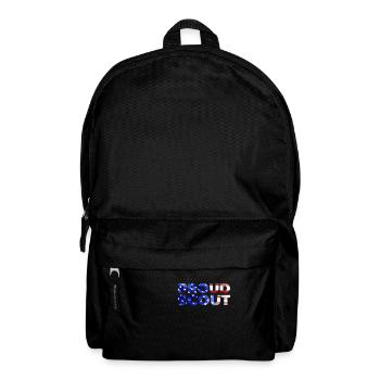 Patriotisches Pfadfinderdesign für stolze - Rucksack - Schwarz - Vorne
