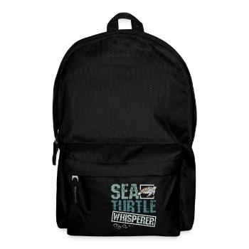 Sea turtle whisperer - Backpack - black - Front
