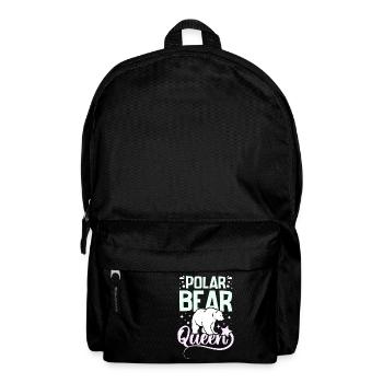Polar bear queen - Rucksack - Schwarz - Vorne