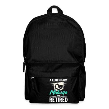 A legendary midwife has retired - Rucksack - Schwarz - Vorne