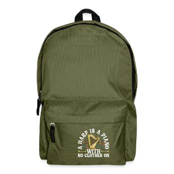 Harp Harp Player - Backpack - olive green - Front