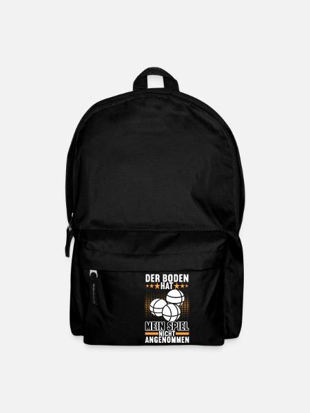 Boule Boulespieler - Rucksack - Schwarz
