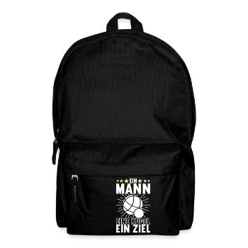 Boule Boulespieler - Rucksack - Schwarz - Vorne