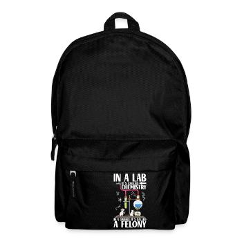 Chemistry Chemist - Backpack - black - Front