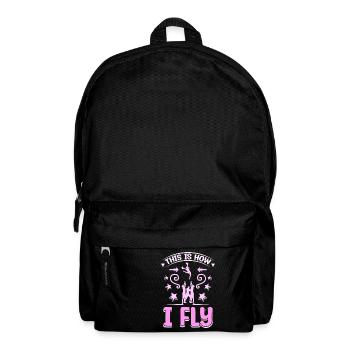 C’est comme ça que je vole cheer girl - Sac à dos - noir - Devant