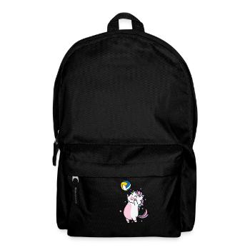 Licorne au volley-ball Créatures mythiques Sport - Sac à dos - noir - Devant