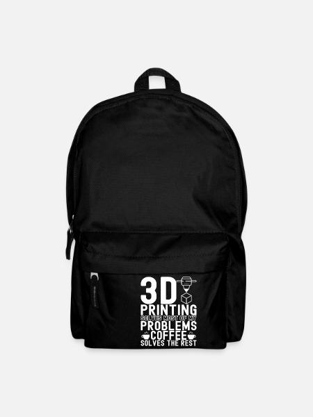 Impression 3D - Sac à dos - noir