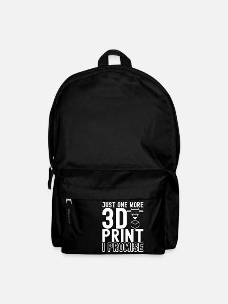 3 D Drucken - Rucksack - Schwarz