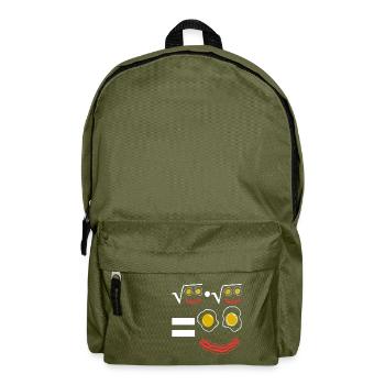 Math Teacher - Backpack - olive green - Front