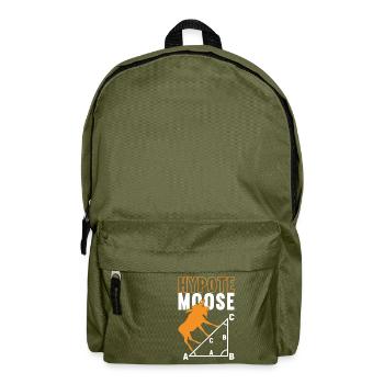 Math Teacher - Backpack - olive green - Front