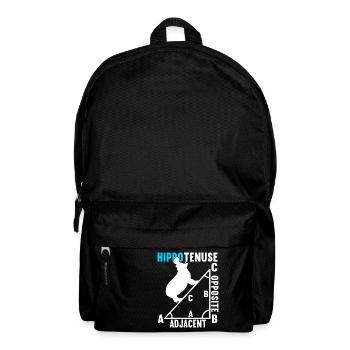 Professeur de mathématiques - Sac à dos - noir - Devant