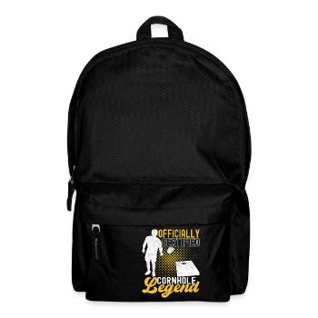 Cornhole Spieler Cornhole Board - Rucksack - Schwarz - Vorne