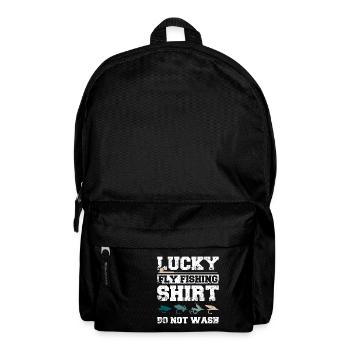 Lucky fly fishing do not wash - Rucksack - Schwarz - Vorne