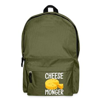 Amateurs de fromage Gouda - Sac à dos - vert olive - Devant
