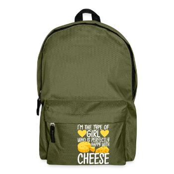 Amateurs de fromage Gouda - Sac à dos - vert olive - Devant