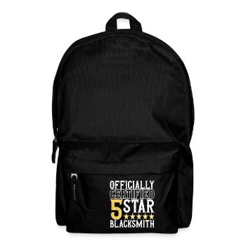 Blacksmith Forging Anvil - Backpack - black - Front