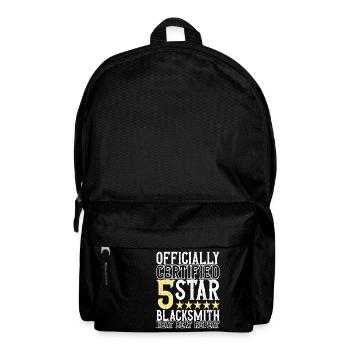 Blacksmith Forging Anvil - Backpack - black - Front