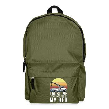 Abschleppwagen Abschleppdienst - Rucksack - Olivgrün - Vorne