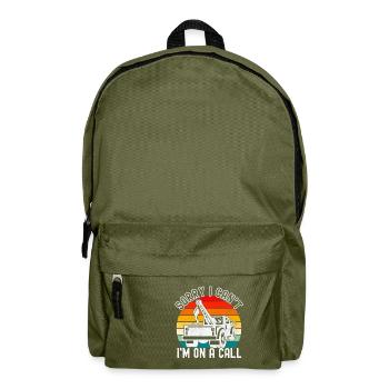 Abschleppwagen Abschleppdienst - Rucksack - Olivgrün - Vorne