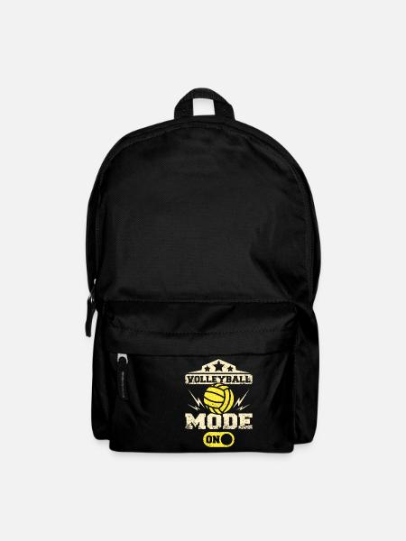 Volleyball mode on - Rucksack - Schwarz