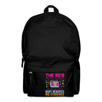 90s 90s 90s Party - Backpack - black - Front