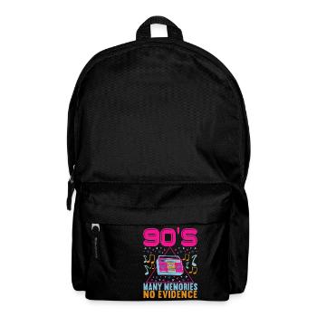 90s 90s 90s Party - Backpack - black - Front