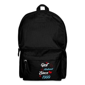 Best Husband Since 1999 Wedding - Backpack - black - Front