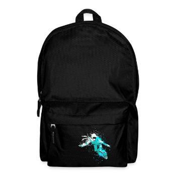Splash Art Sports d’hiver Snowboarder - Sac à dos - noir - Devant
