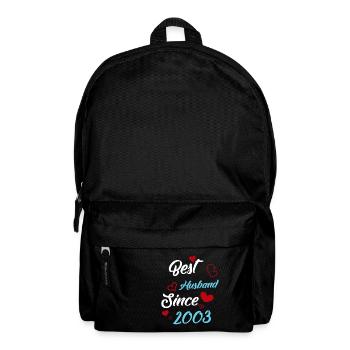 Bester Ehemann seit 2003 Hochzeit - Rucksack - Schwarz - Vorne
