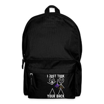 Brazilian Jiu-Jitsu BJJ Grappling - Rucksack - Schwarz - Vorne
