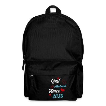 Best Husband Since 2029 Wedding - Backpack - black - Front