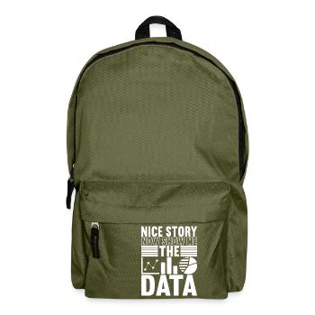 Data Scientist Data Analyst - Rucksack - Olivgrün - Vorne
