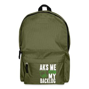 Programmierer Informatiker - Rucksack - Olivgrün - Vorne