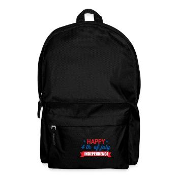 Happy 4th of July Independence - Backpack - black - Front