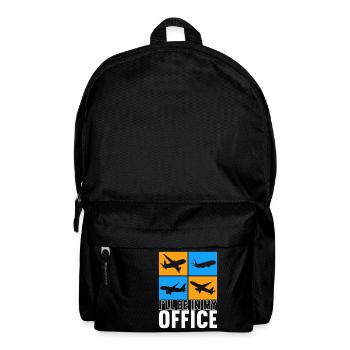 Pilot Flugzeug - Rucksack - Schwarz - Vorne