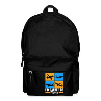 Pilot Flugzeug - Rucksack - Schwarz - Vorne
