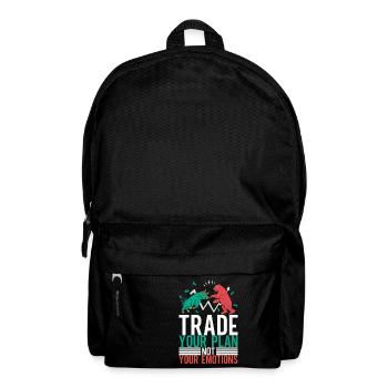 Aktien Aktionär Investor - Rucksack - Schwarz - Vorne