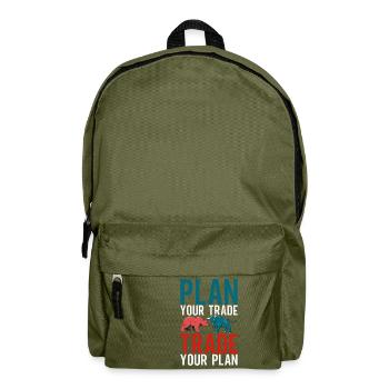 Shares Shareholder Investor - Backpack - olive green - Front
