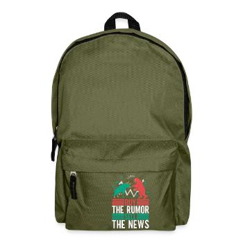 Shares Shareholder Investor - Backpack - olive green - Front